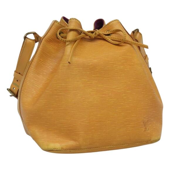 LOUIS VUITTON Epi Petit Noe Shoulder Bag Yellow M44109 - Picture 1 of 16